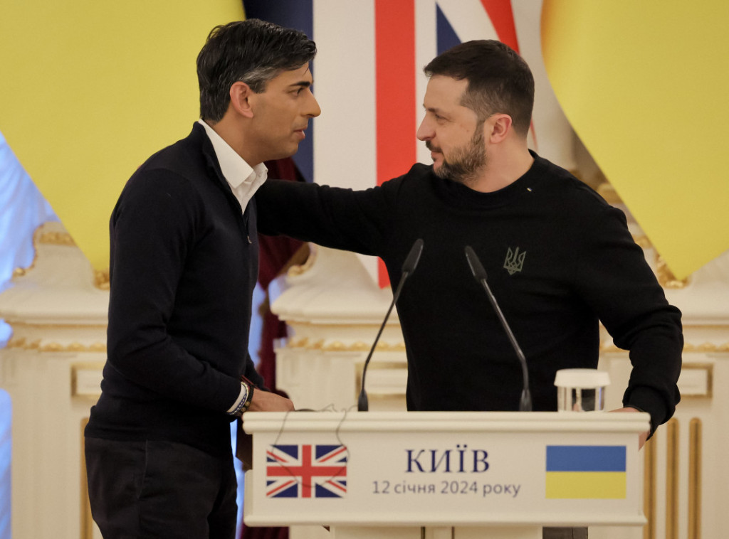 Sunak u Kijevu predstavio najveći paket britanske vojne pomoći za Ukrajinu