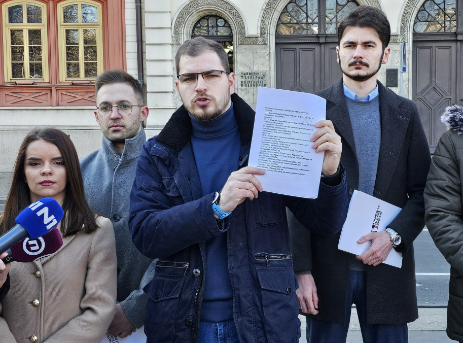 Omladina Narodnog pokreta Srbije: SNS kontroliše Studentski parlament i studentske organizacije