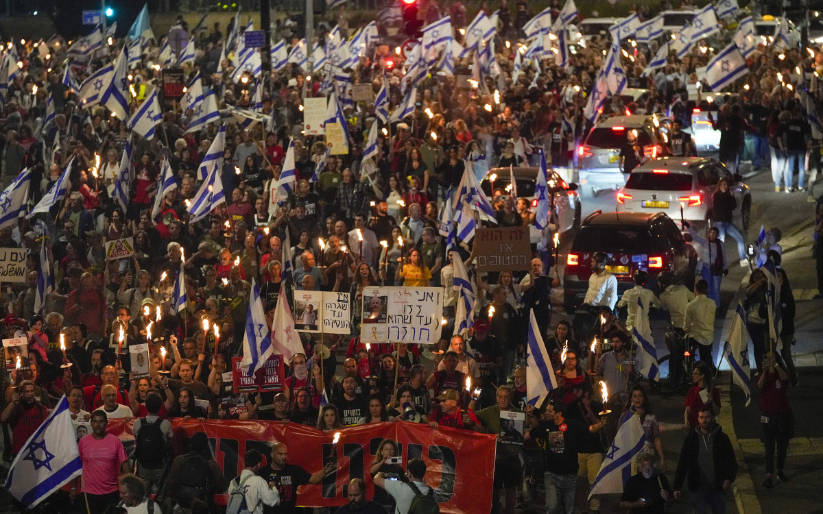 Desetine hiljada ljudi na skupu u Jerusalimu tražilo oslobađanje talaca u Gazi
